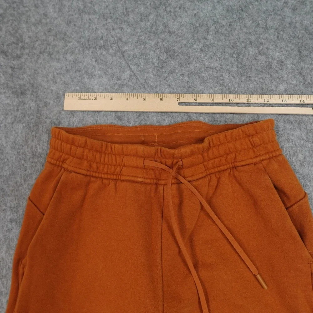 Lululemon Pants Womens 4 Butternut Brown Orange Loungeful Straight Leg Sweat